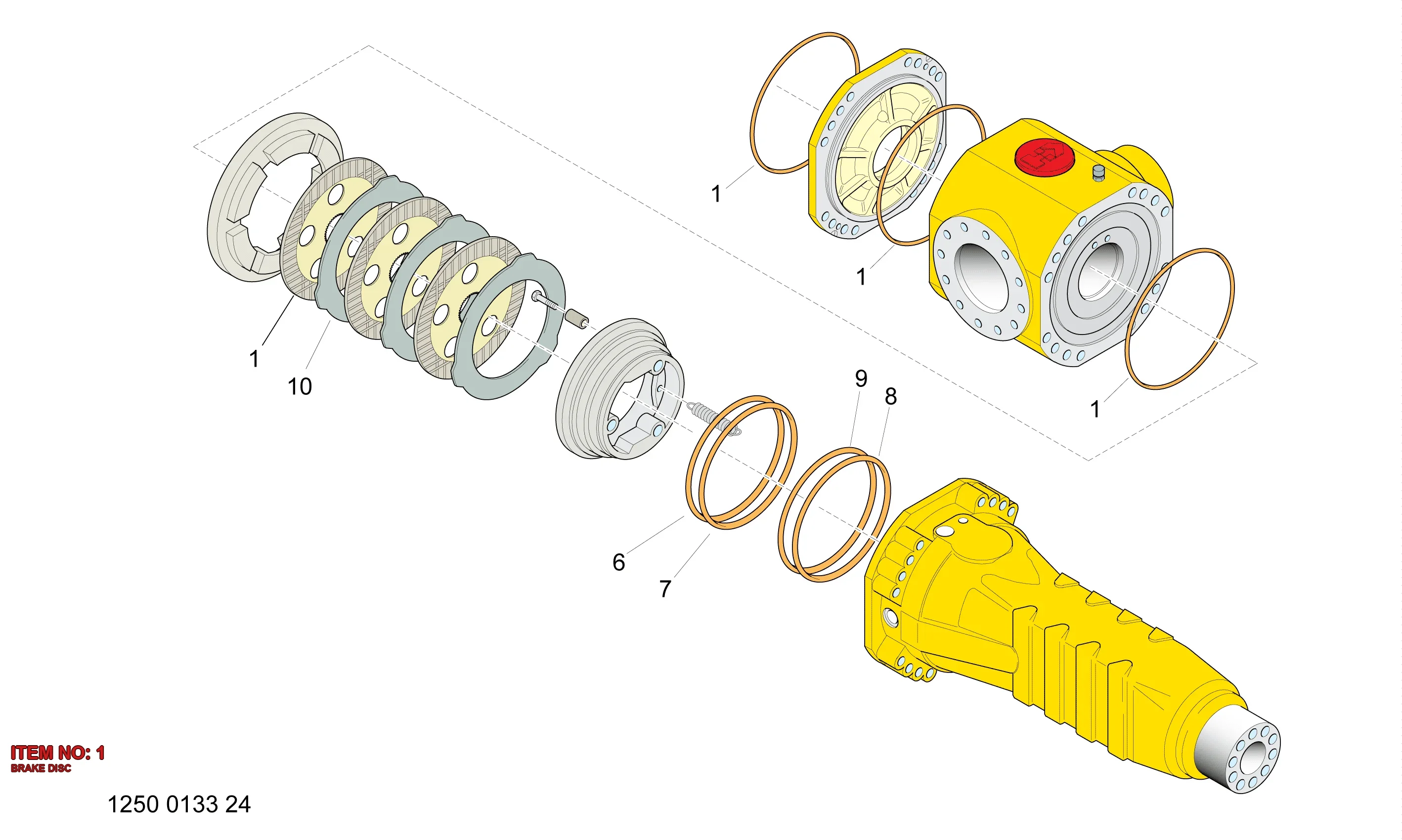 5112 3171 68 BRAKE DISC - Technical Drawing
