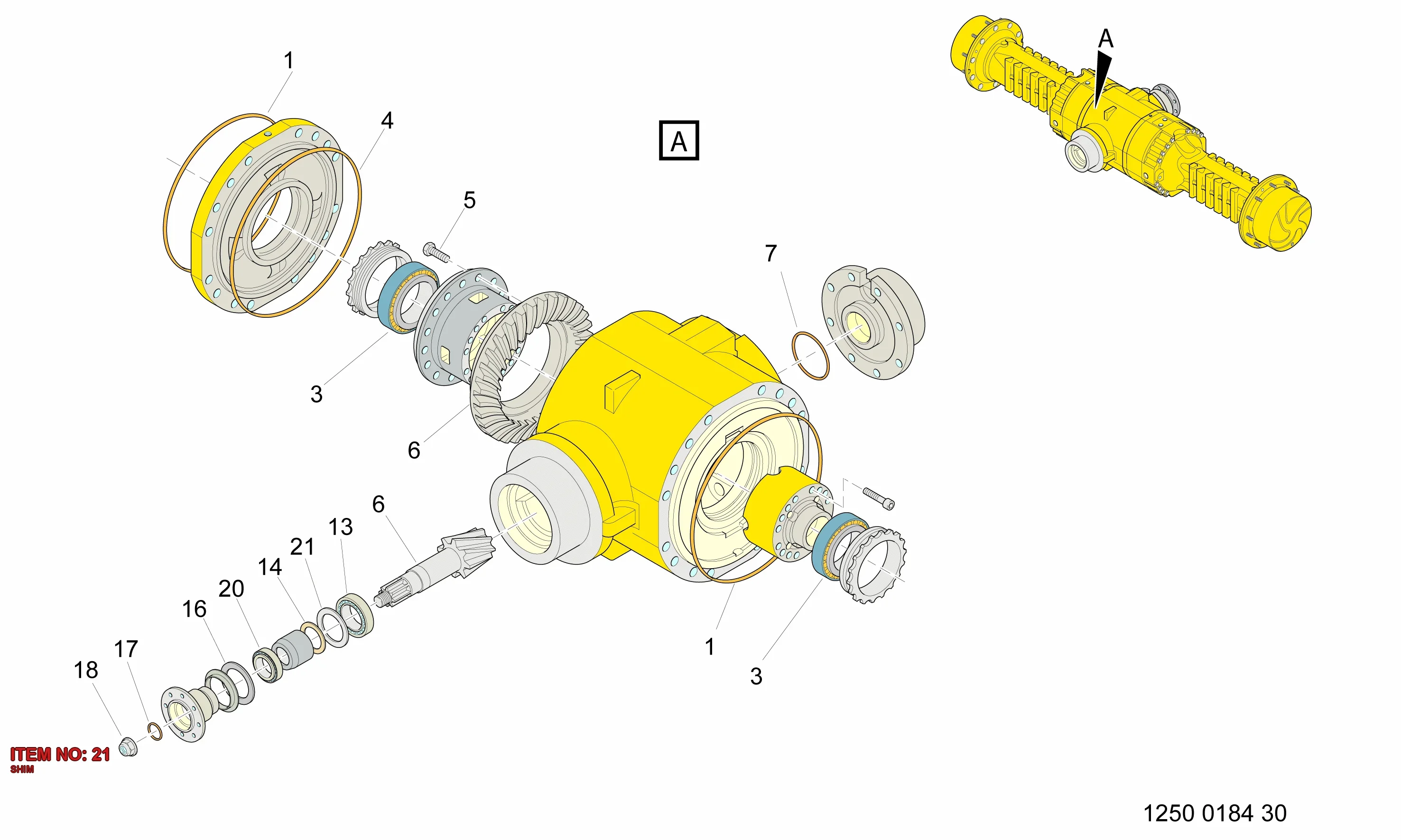 5112 3187 79 SHIM - Technical Drawing