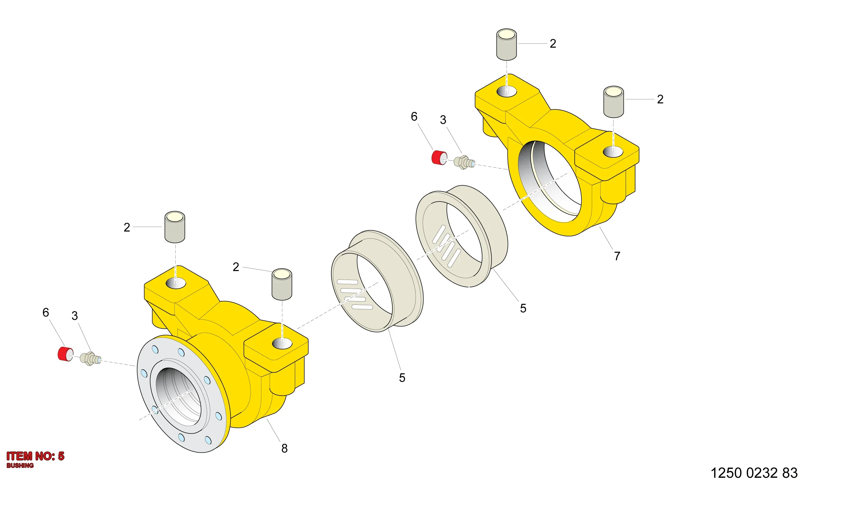 5112 3190 02 BUSHING - Technical Drawing