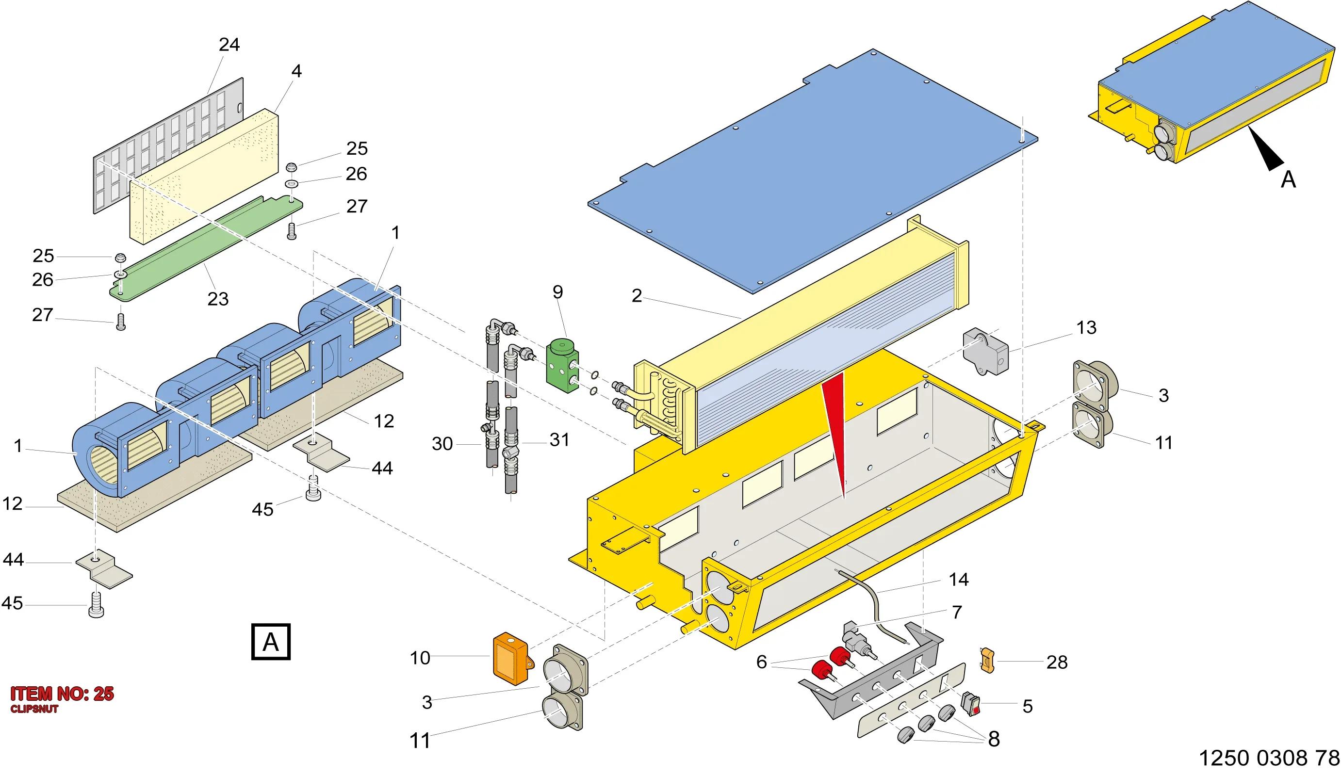 5112 3201 99 CLIPSNUT - Technical Drawing