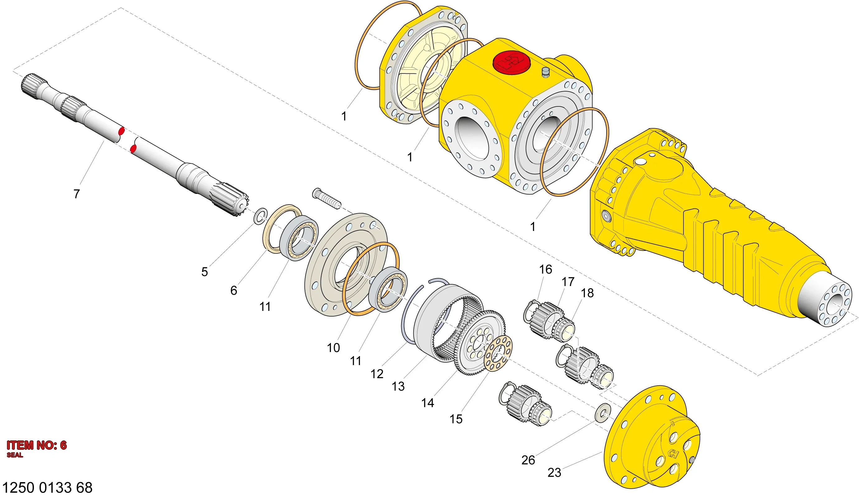 5112 3202 85 SEAL - Technical Drawing