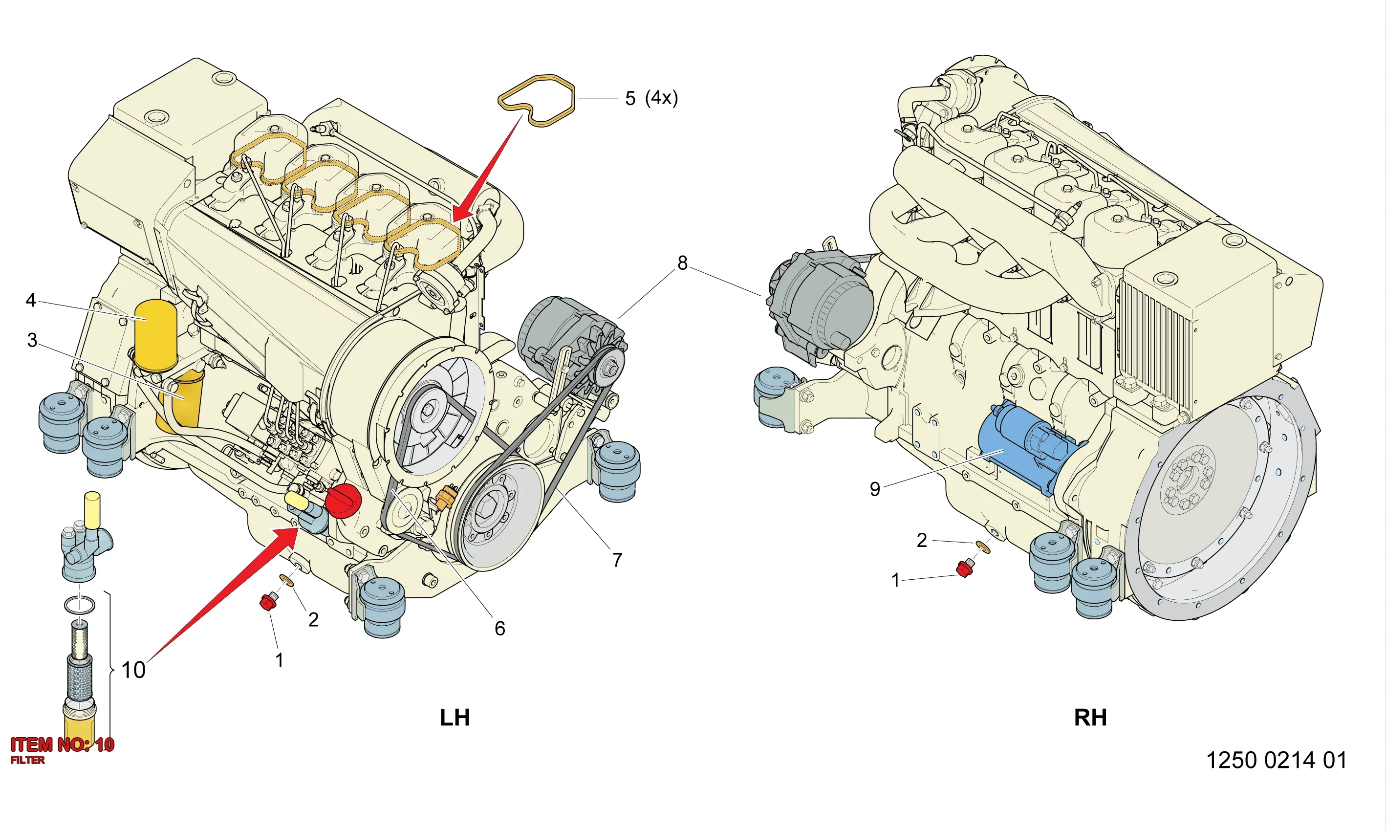 5112 3226 16 FILTER - Technical Drawing