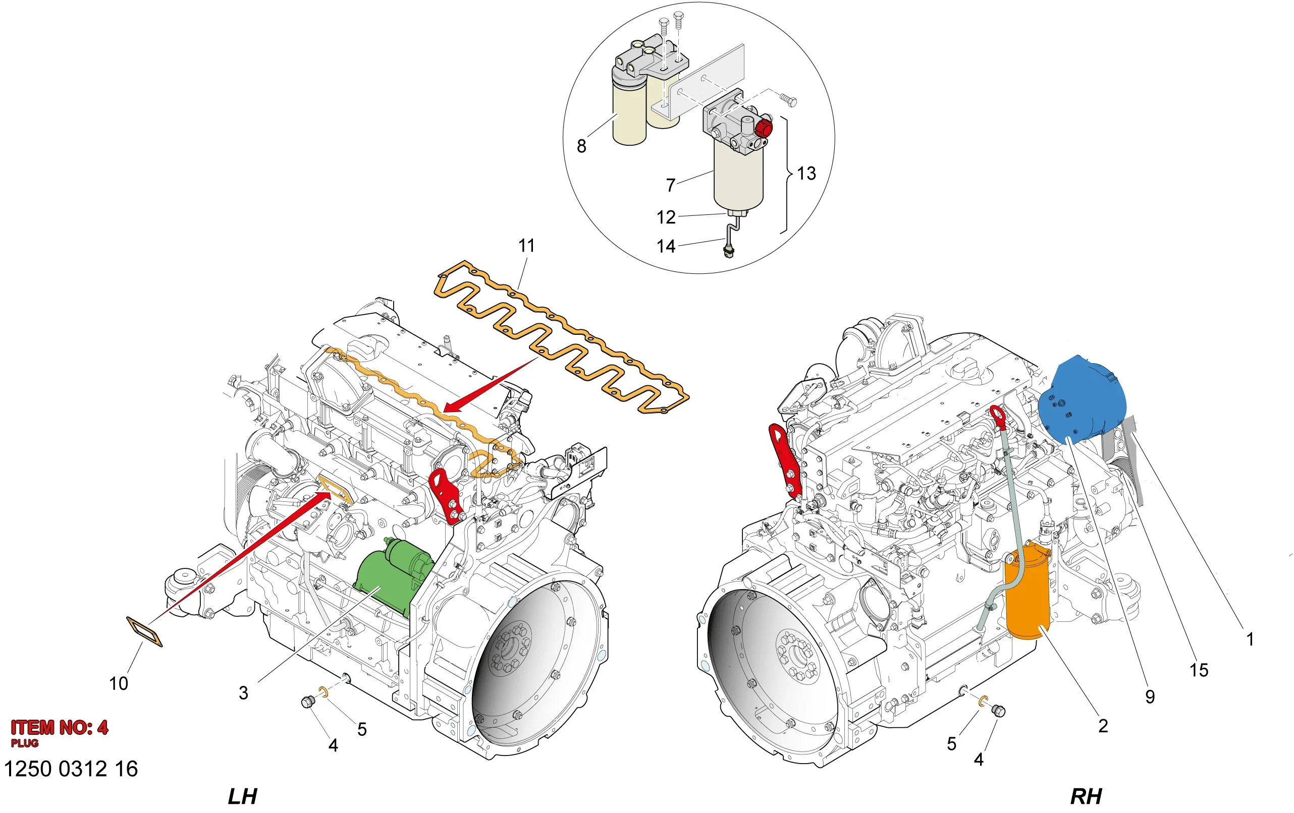 5112 3227 12 PLUG - Technical Drawing