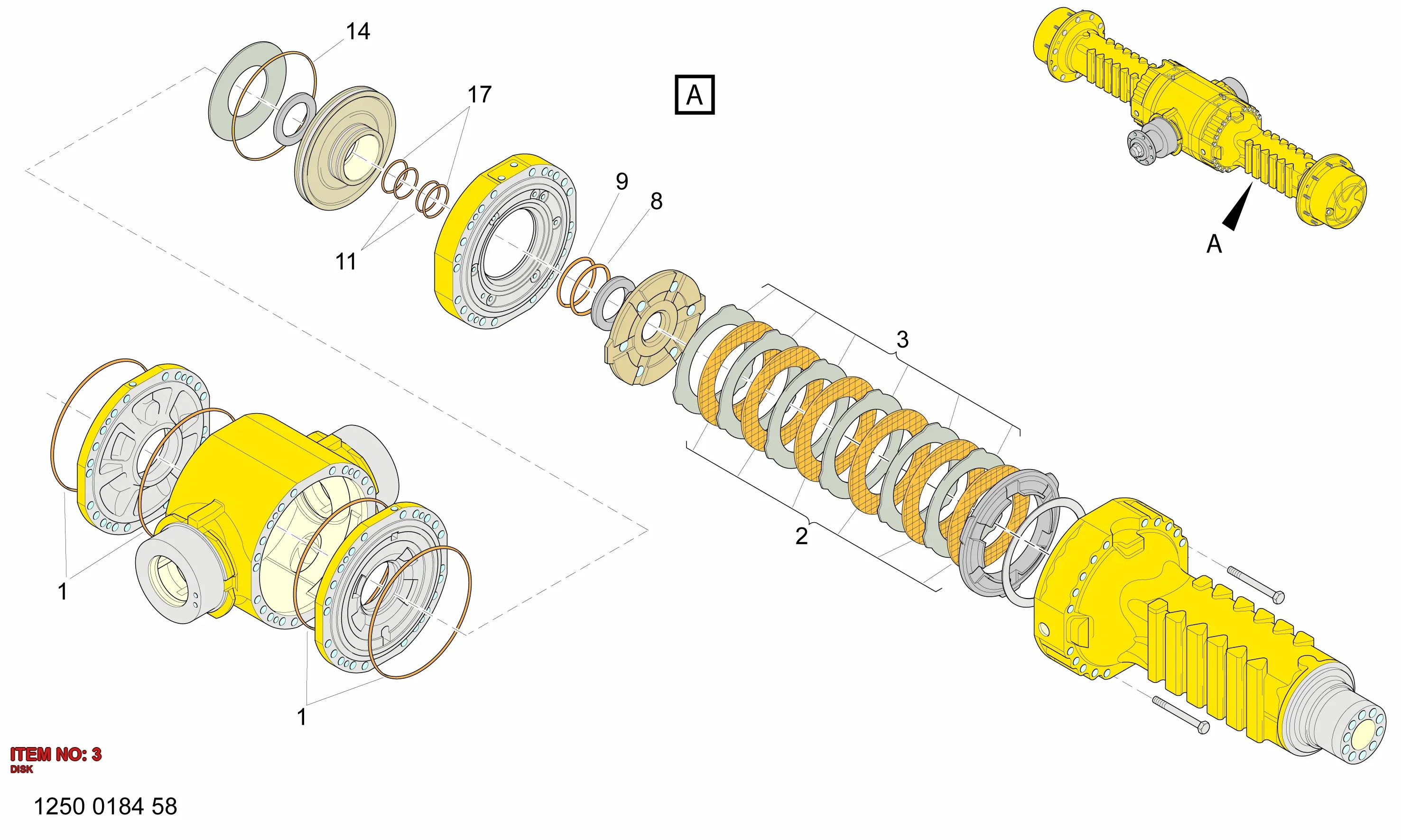 5112 3229 38 DISK - Technical Drawing