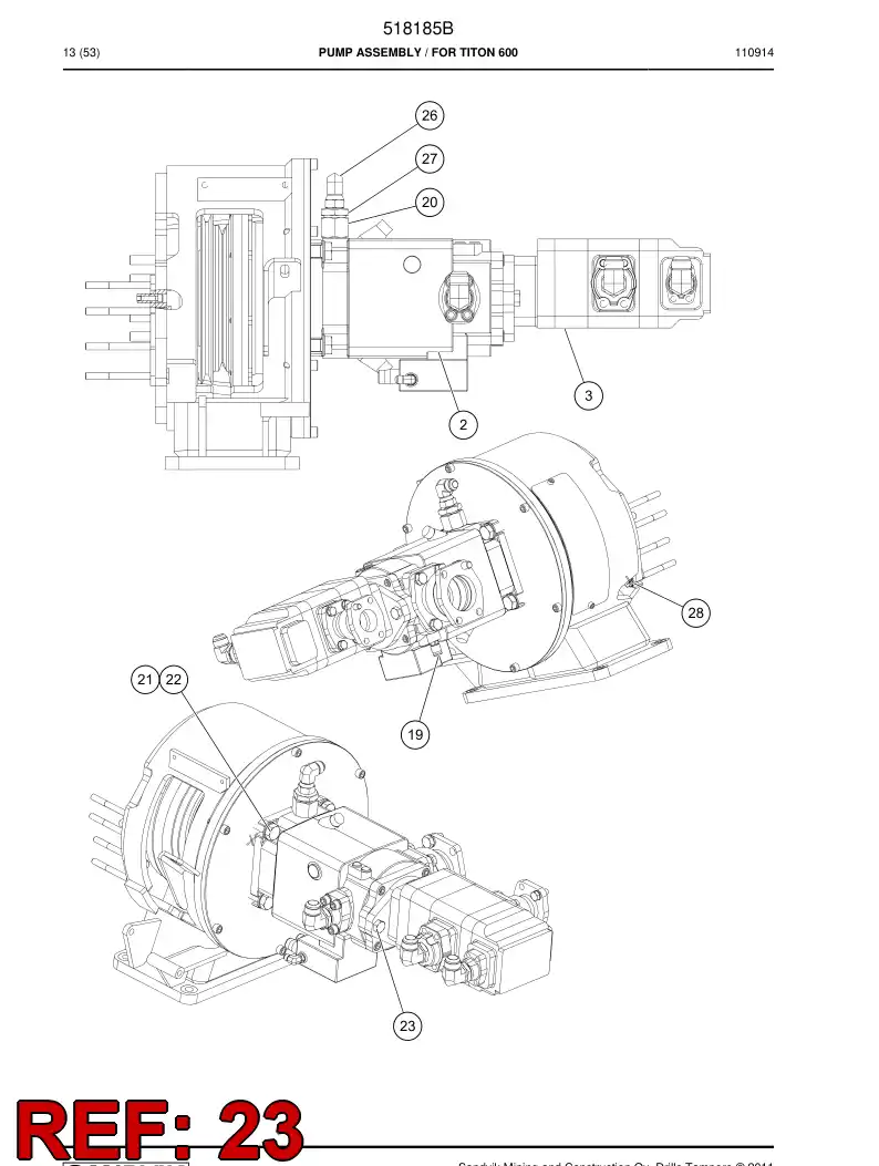 512364 512364 Bolt - Sandvik Technical Drawing