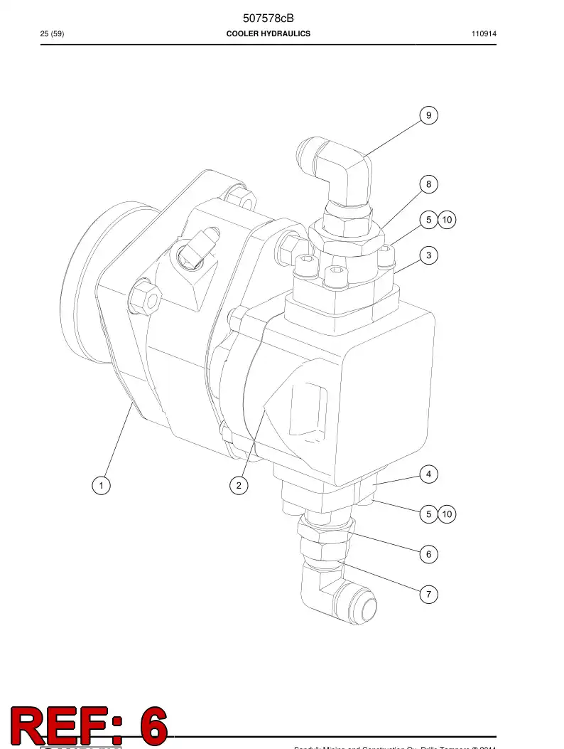 513936 513936 Connector - Sandvik Technical Drawing