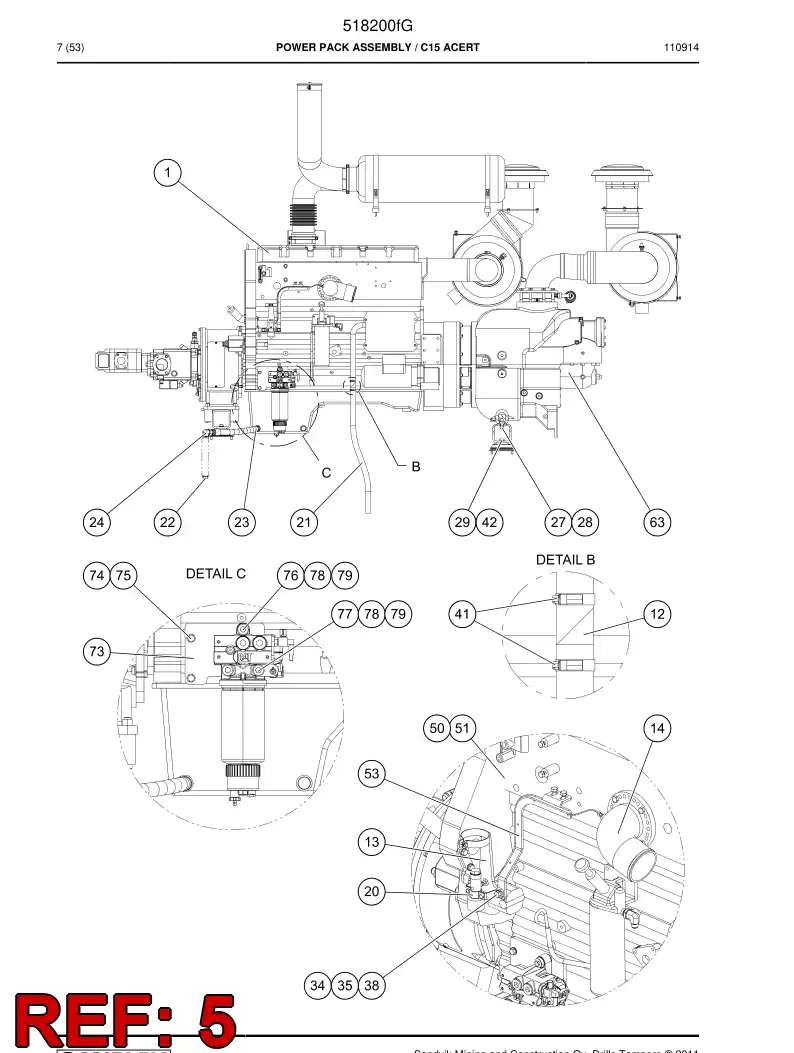 514002 514002 Support - Sandvik Technical Drawing