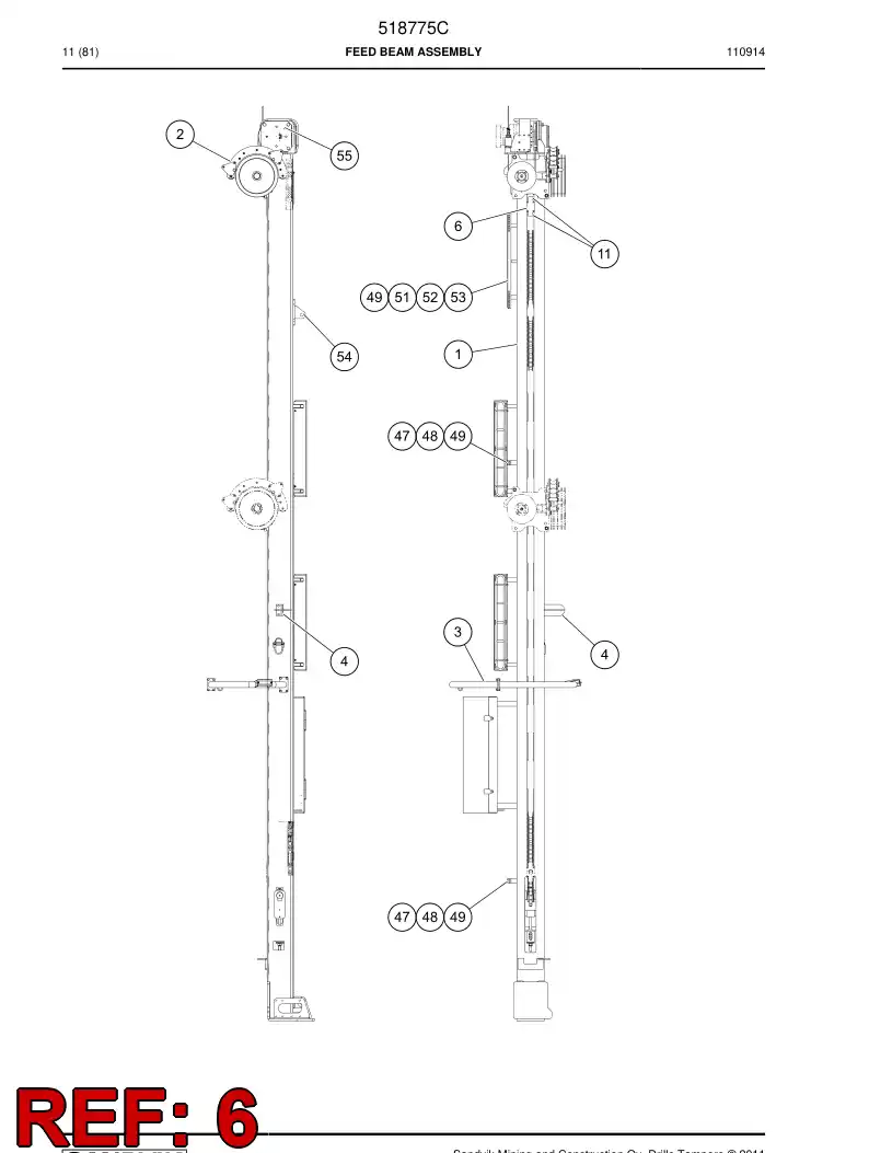 514574 514574 Plate - Sandvik Technical Drawing