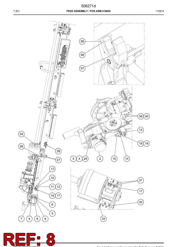 514786 514786 Connector - Sandvik Technical Drawing
