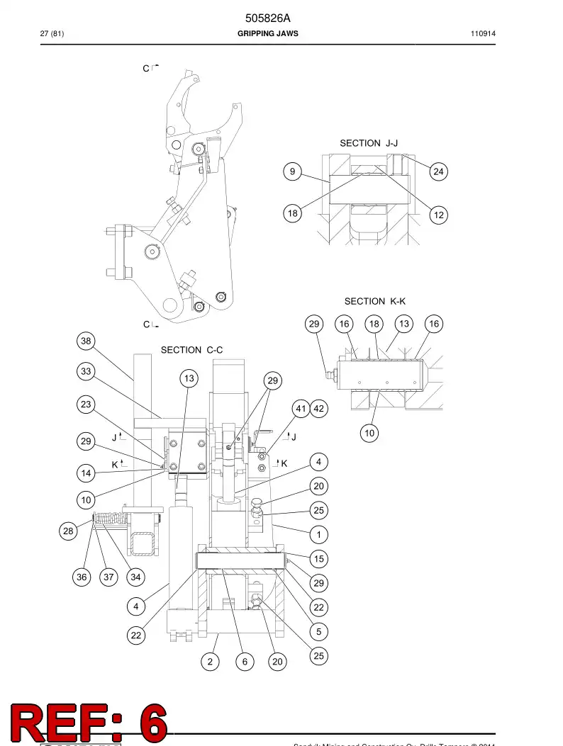 514908 514908 Pin - Sandvik Technical Drawing