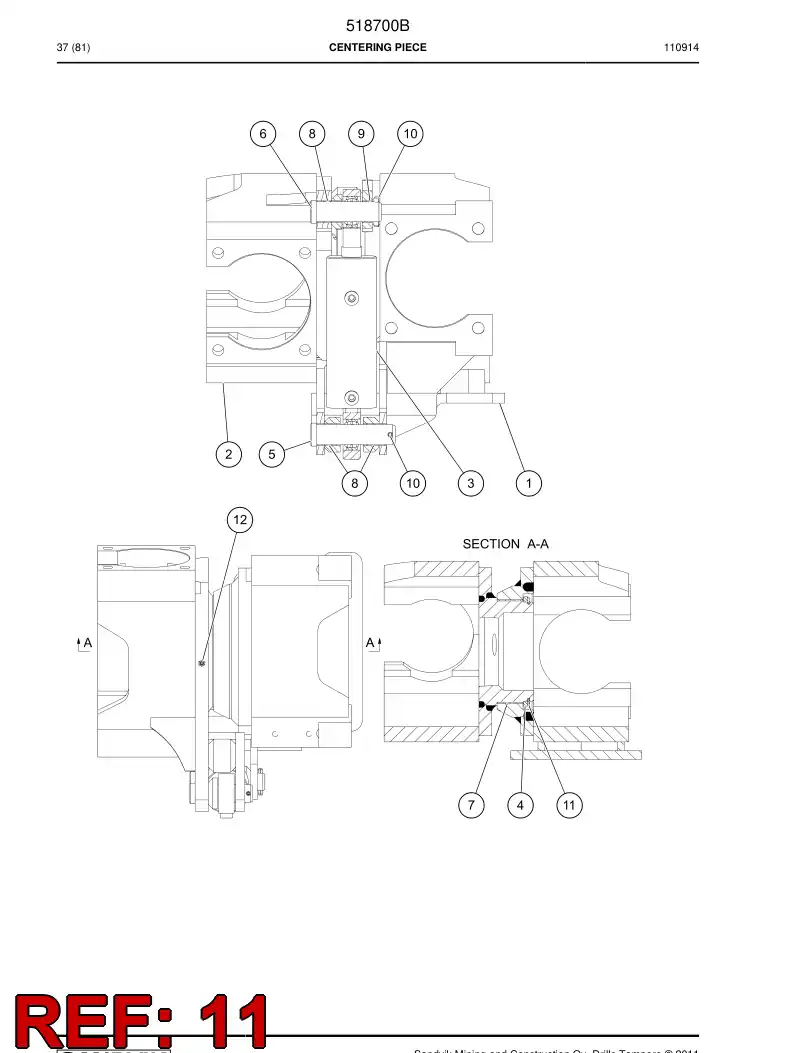 514926 514926 Ring - Sandvik Technical Drawing