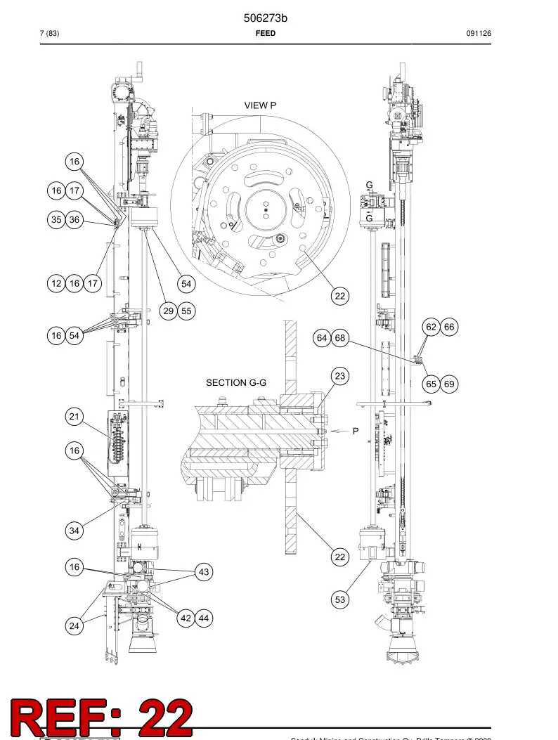 514948 514948 Plate - Sandvik Technical Drawing