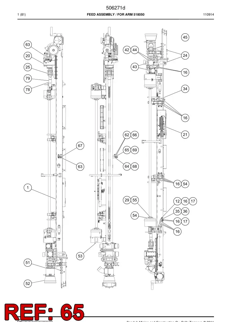 515010 515010 Pipe nipple - Sandvik Technical Drawing