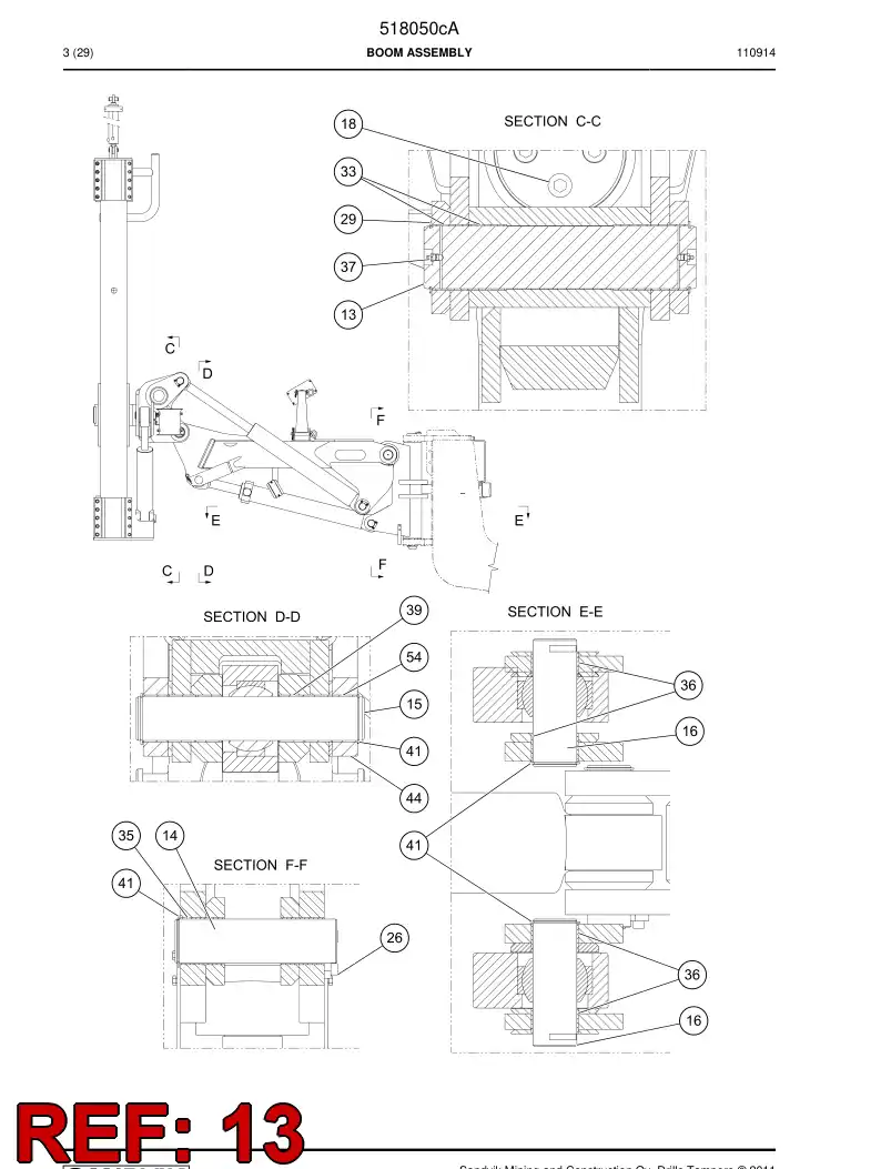 515056 515056 Pin - Sandvik Technical Drawing