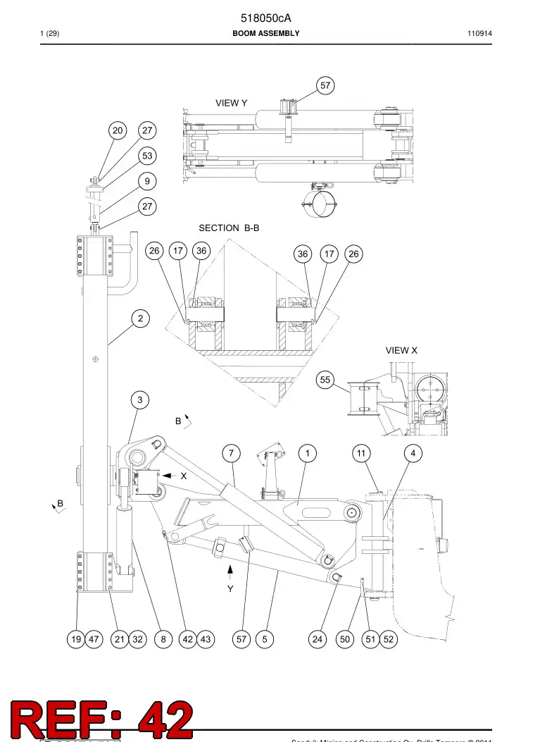 515236 515236 Pin - Sandvik Technical Drawing