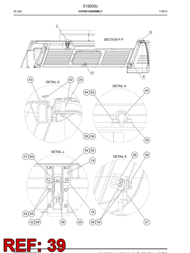 515643 515643 Plate - Sandvik Technical Drawing