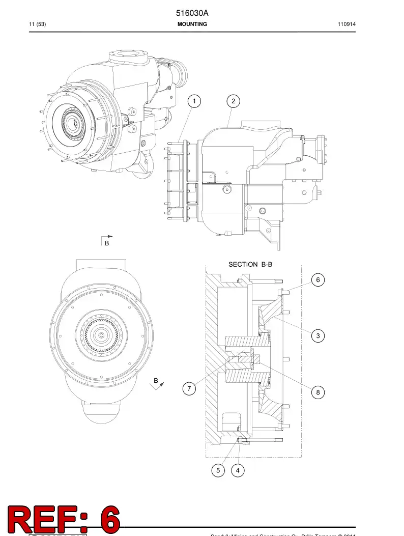 515685 515685 Bolt - Sandvik Technical Drawing
