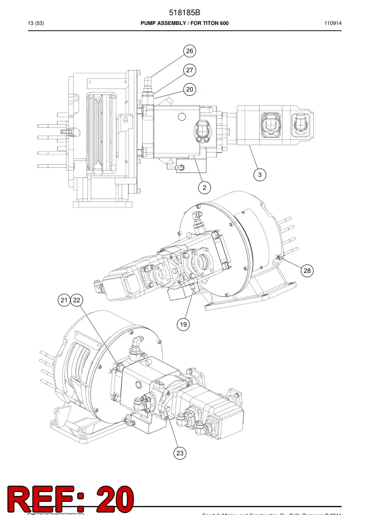 515714 515714 Reducer - Sandvik Technical Drawing