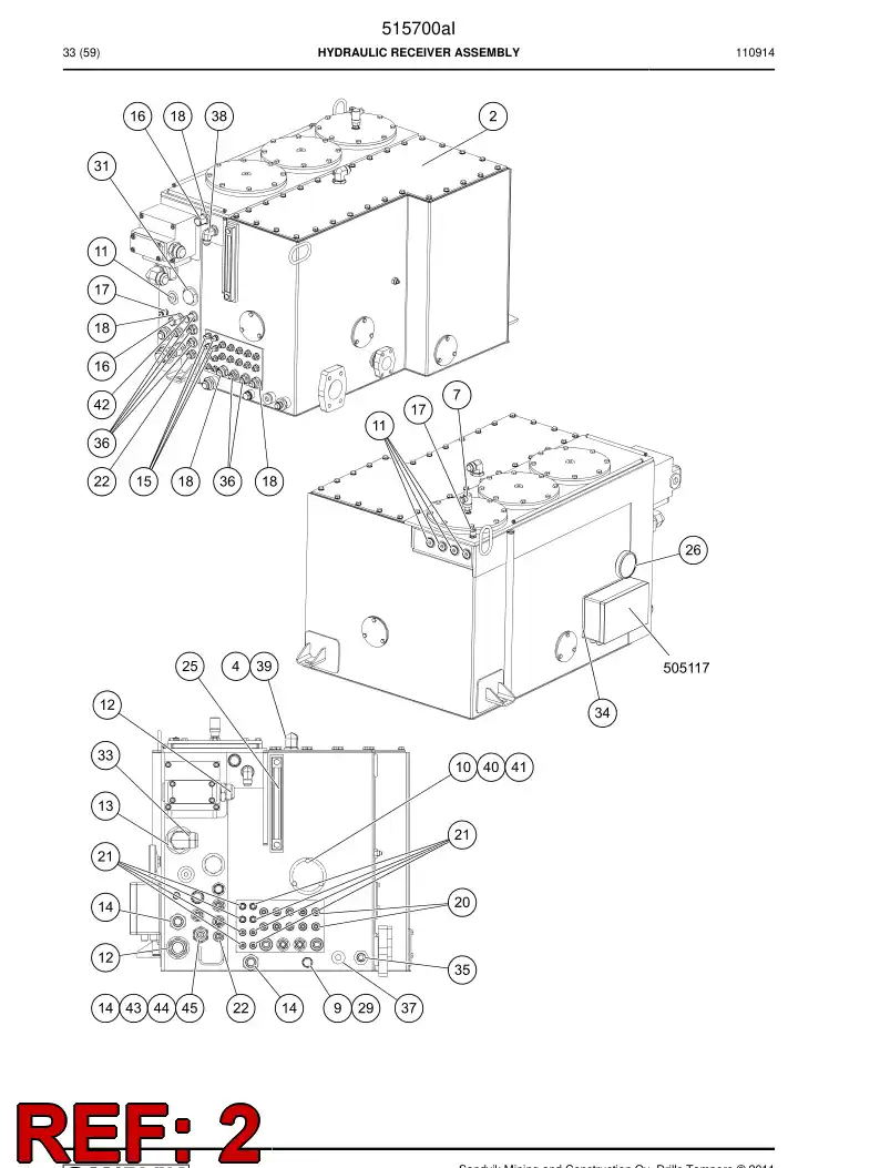 515752 515752 Cover - Sandvik Technical Drawing