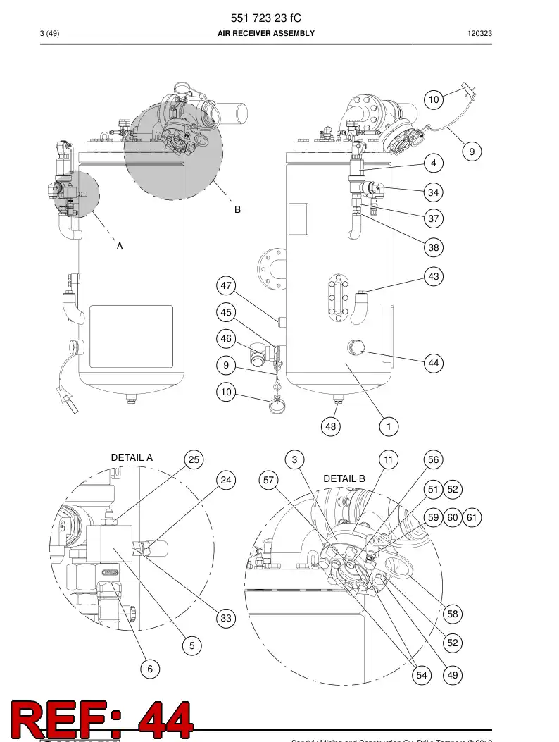 515789 515789 Plug - Sandvik Technical Drawing