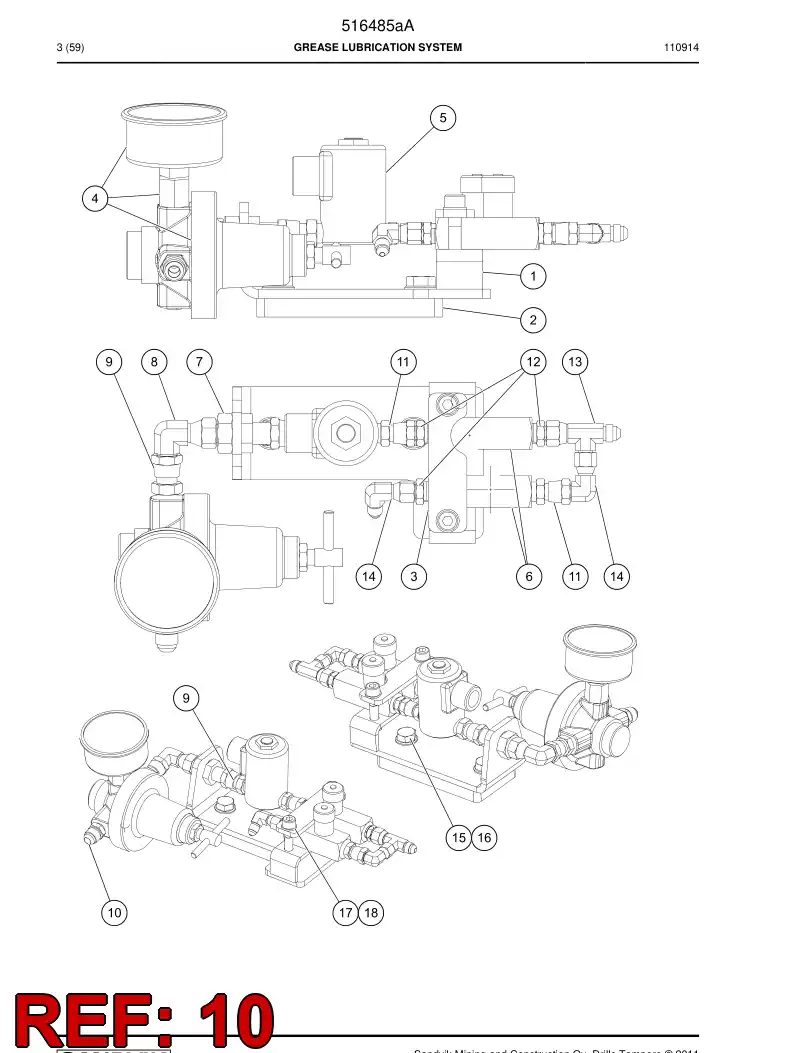 516481 516481 Connector - Sandvik Technical Drawing