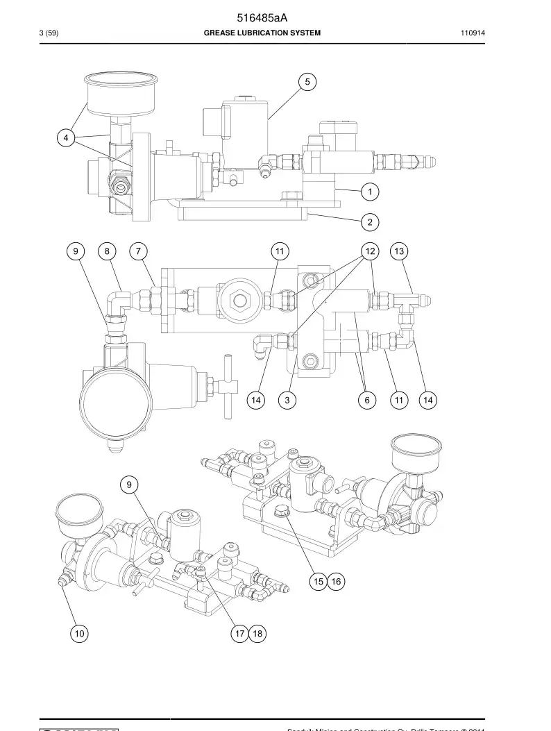 516482 516482 Plate - Sandvik Technical Drawing