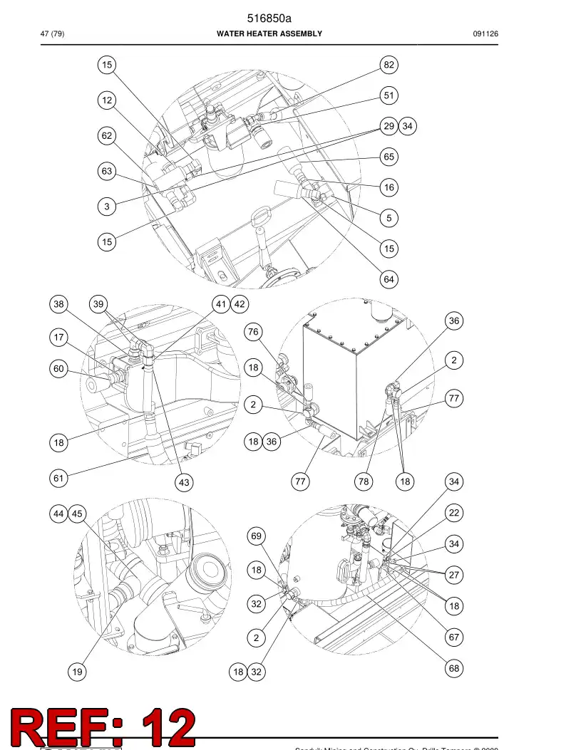 516987 516987 Reducer - Sandvik Technical Drawing