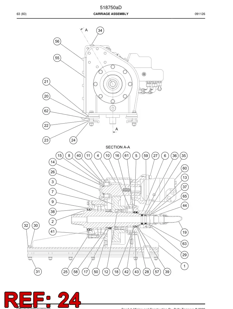 517020 517020 Plate - Sandvik Technical Drawing