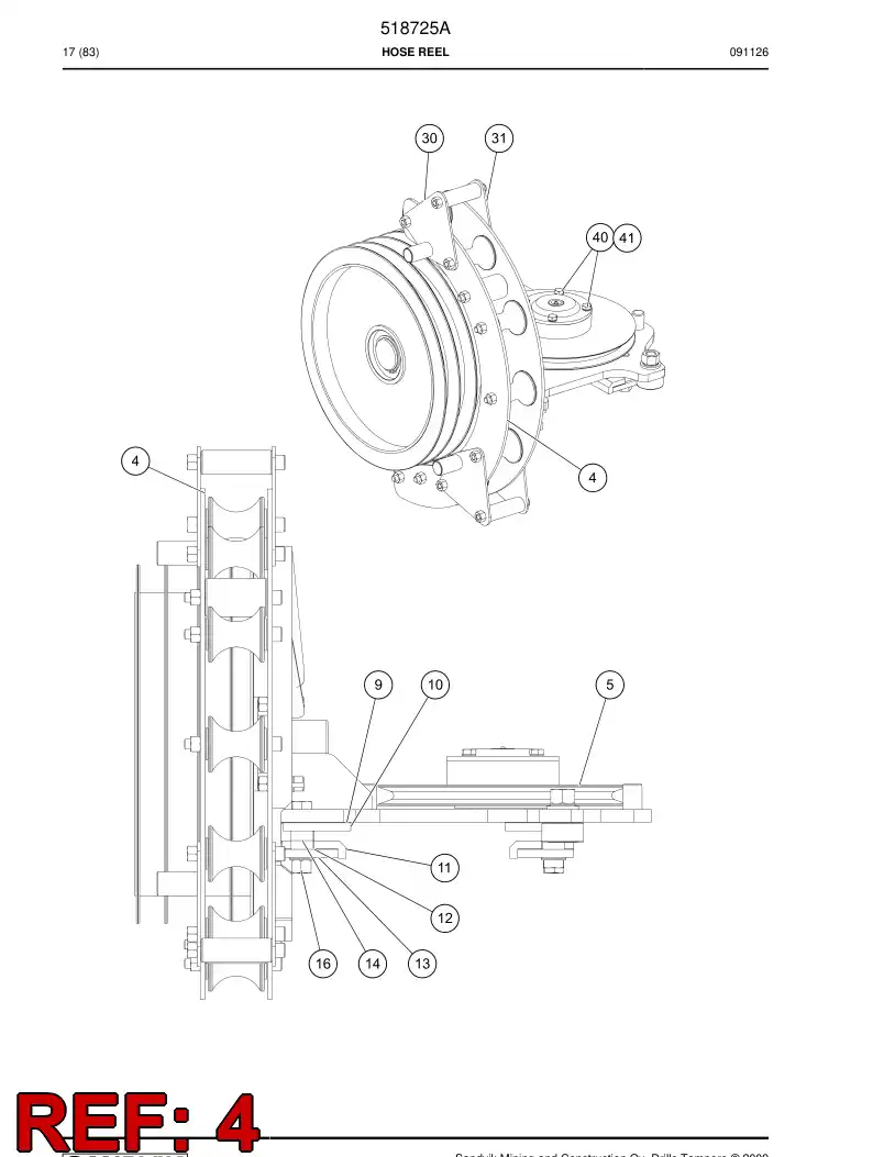 517064 517064 Plate - Sandvik Technical Drawing