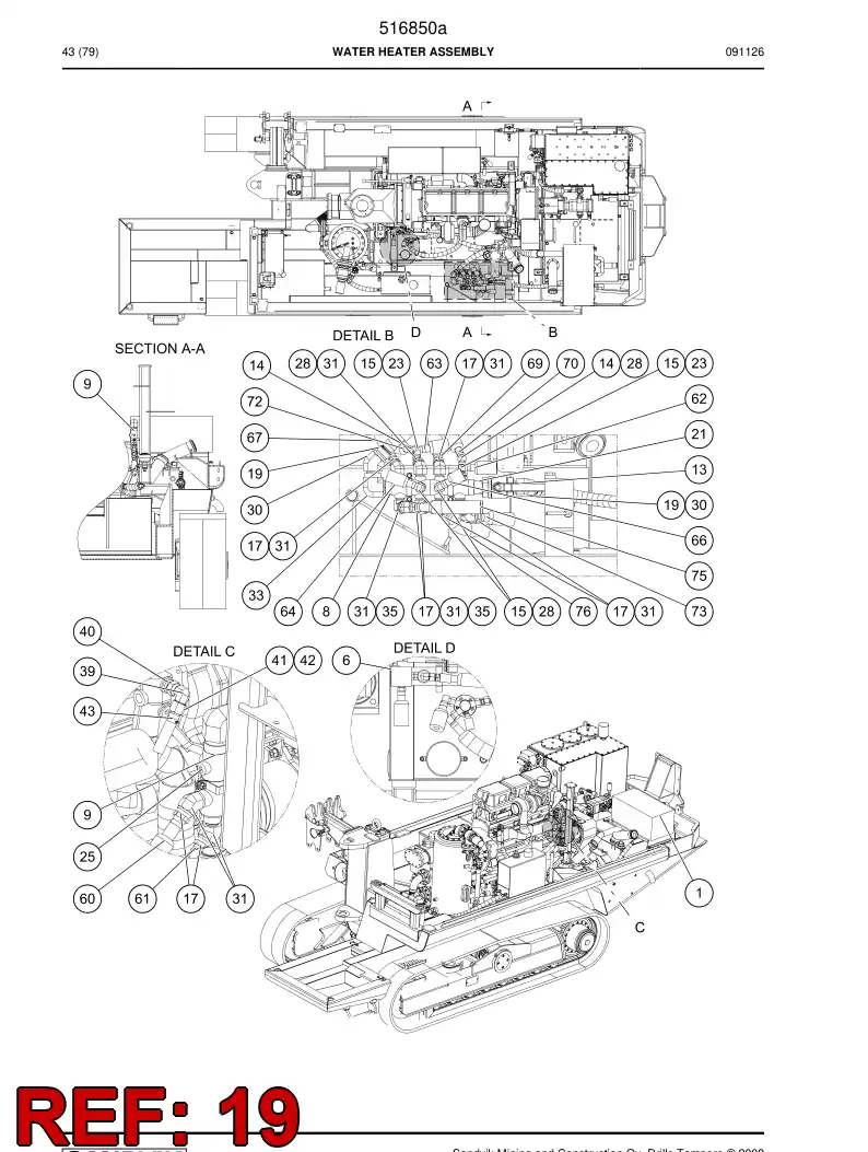 517114 517114 Connector - Sandvik Technical Drawing
