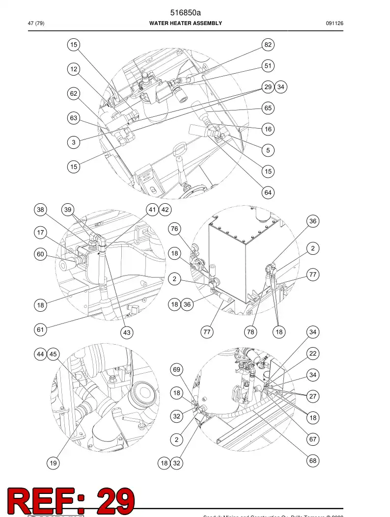 517125 517125 Adapter - Sandvik Technical Drawing