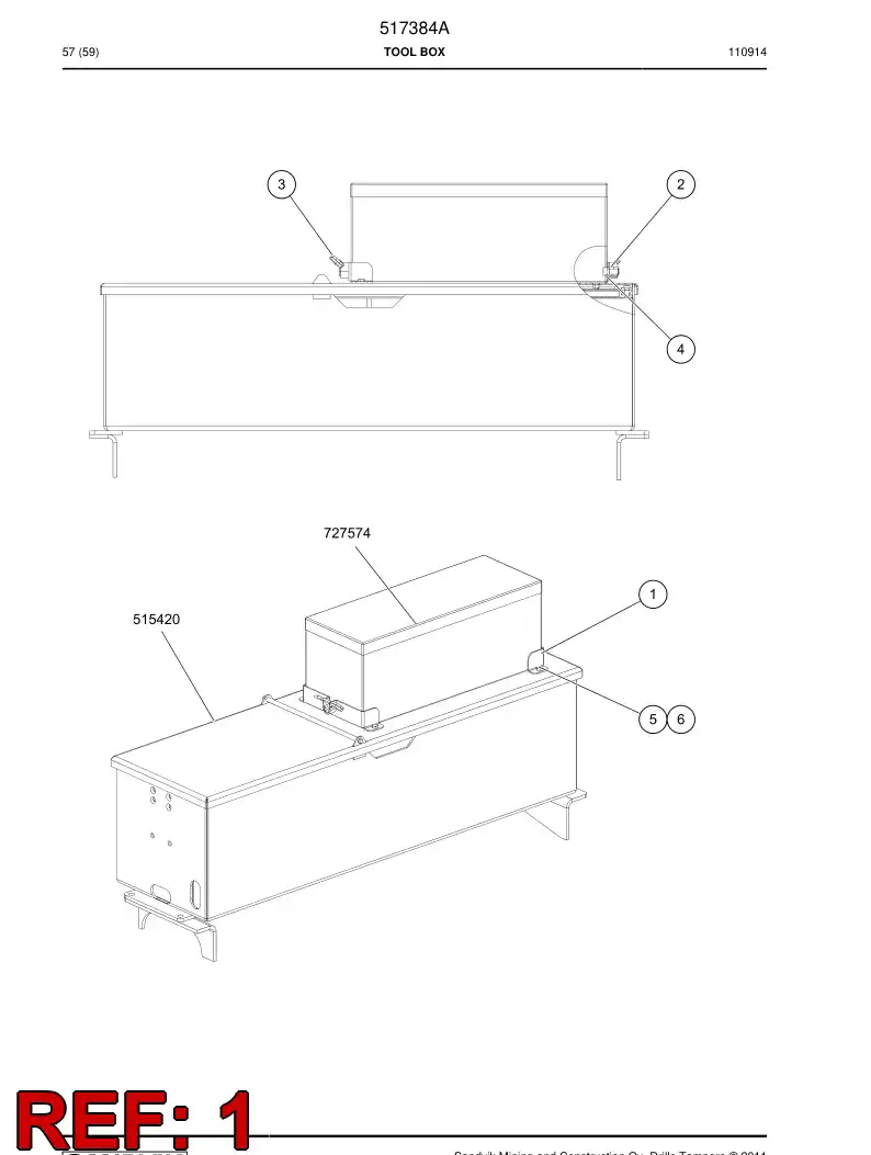 517381 517381 Plate - Sandvik Technical Drawing