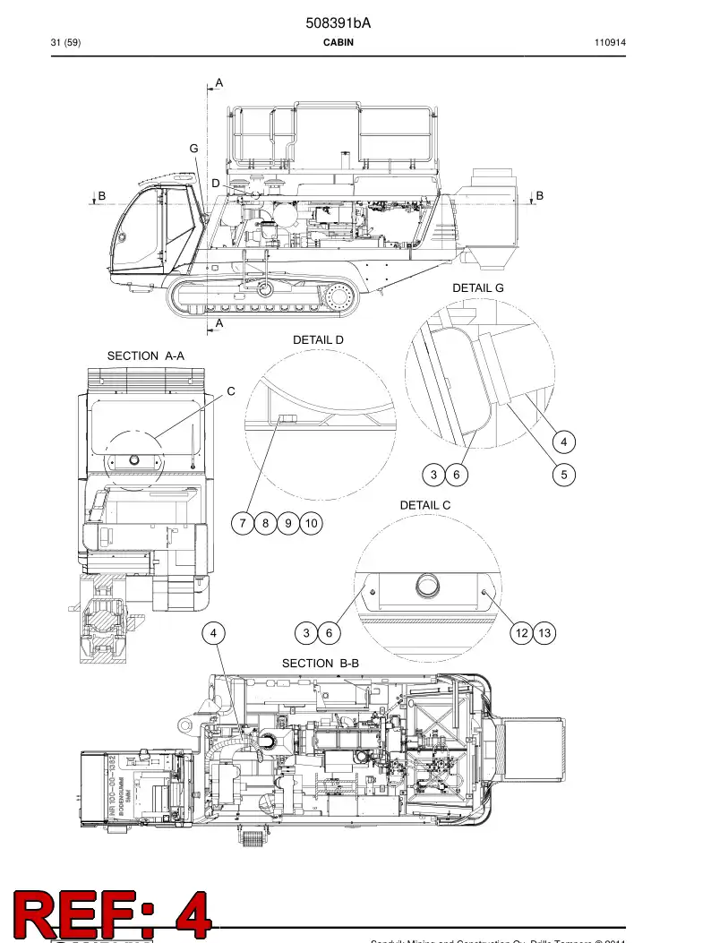 517470 517470 Hose - Sandvik Technical Drawing