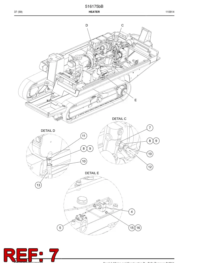 517612 517612 Male connector - Sandvik Technical Drawing