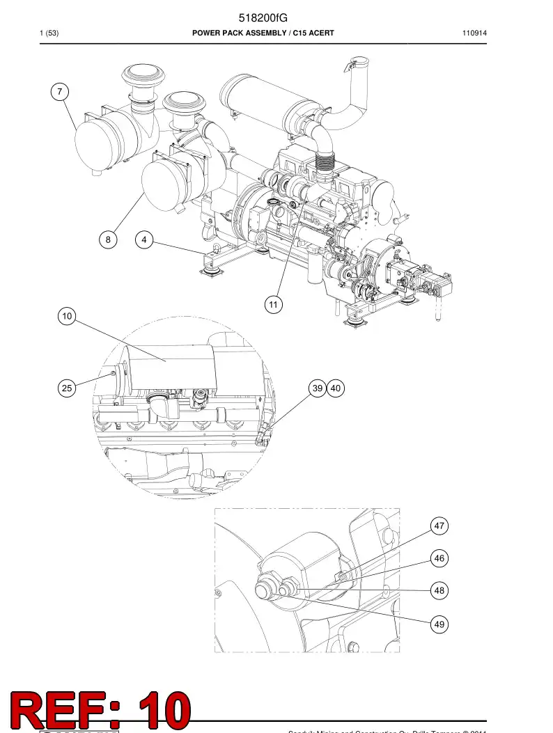 517860 517860 Plate - Sandvik Technical Drawing