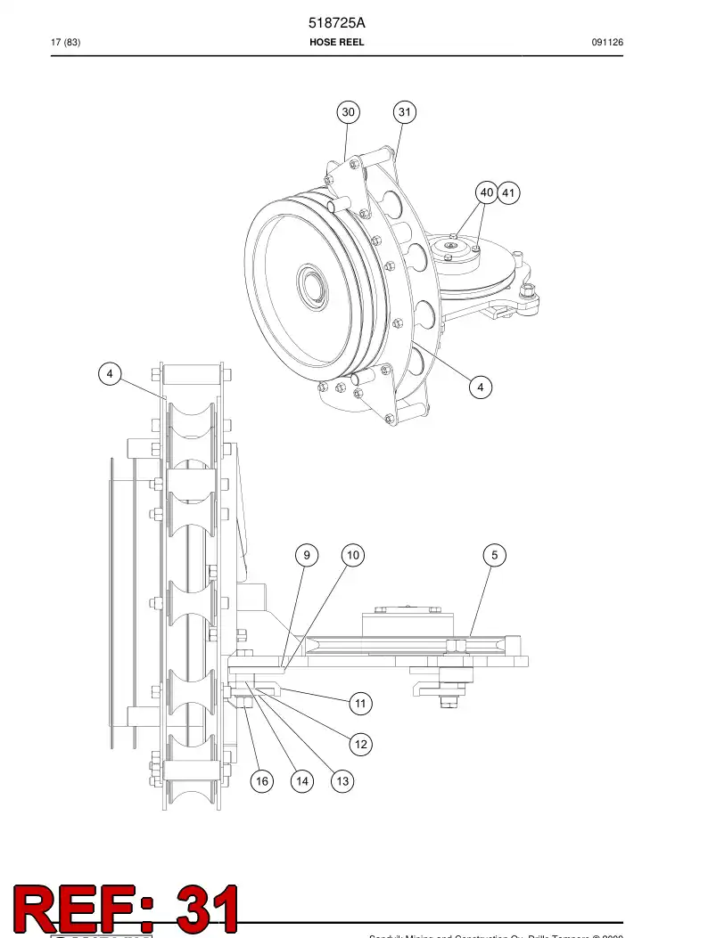 517934 517934 Plate - Sandvik Technical Drawing
