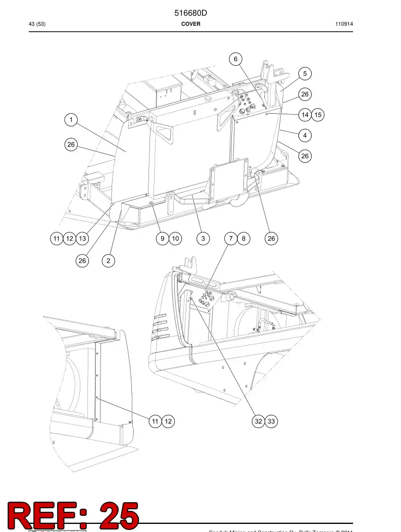 517967 517967 Seal - Sandvik Technical Drawing