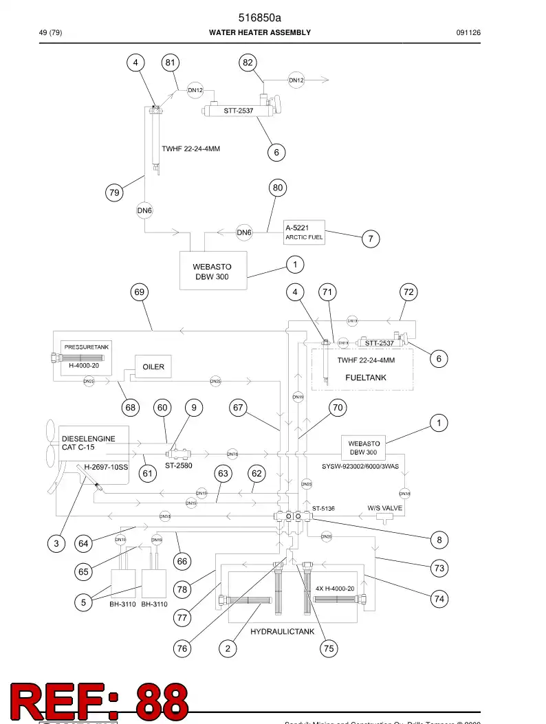 518386 518386 Plate - Sandvik Technical Drawing
