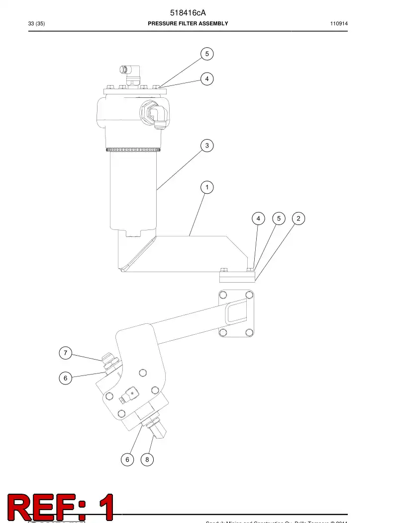 518411 518411 Plate - Sandvik Technical Drawing