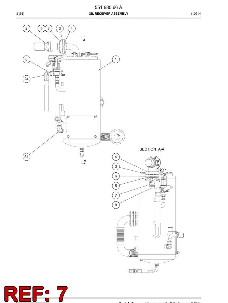 518417 518417 Pipe - Sandvik Technical Drawing