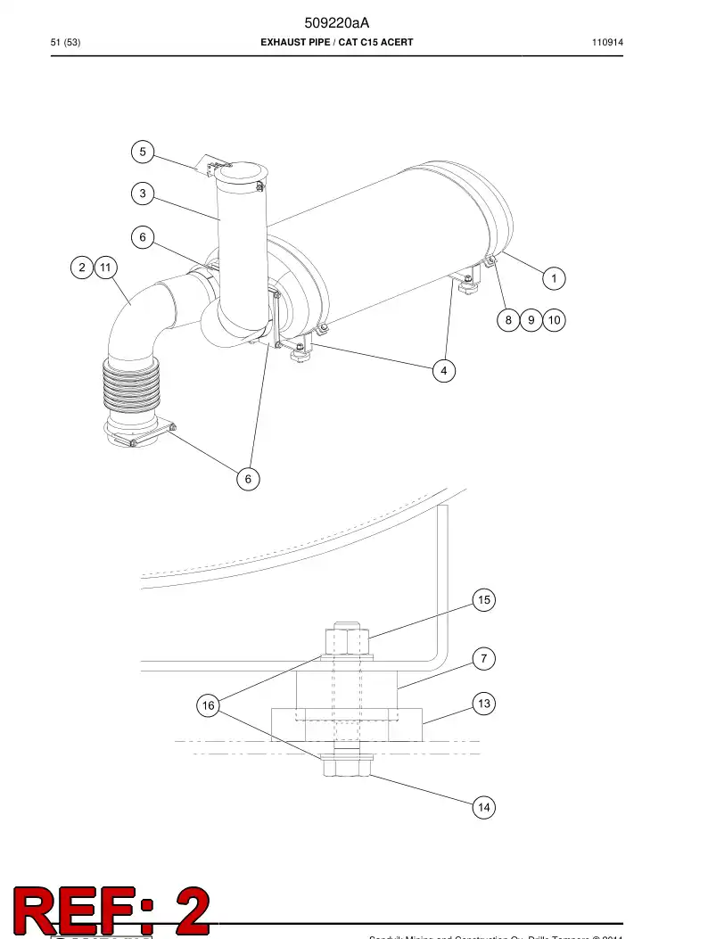 518597 518597 Pipe - Sandvik Technical Drawing