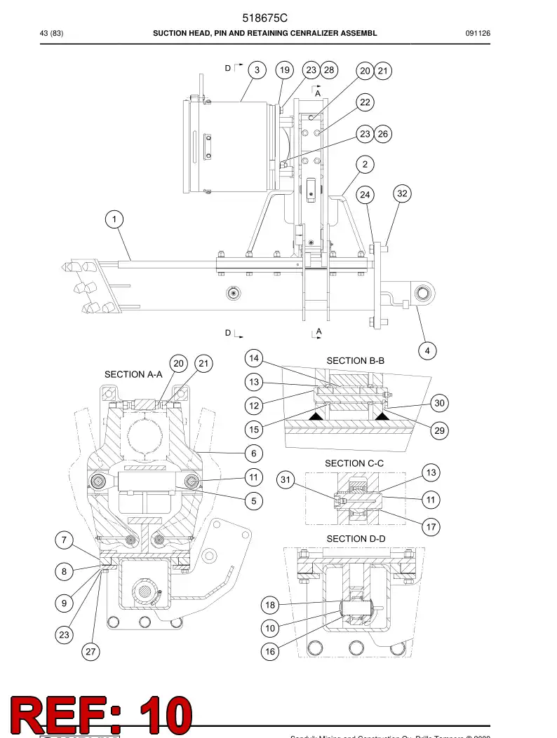 518640 518640 Pin - Sandvik Technical Drawing