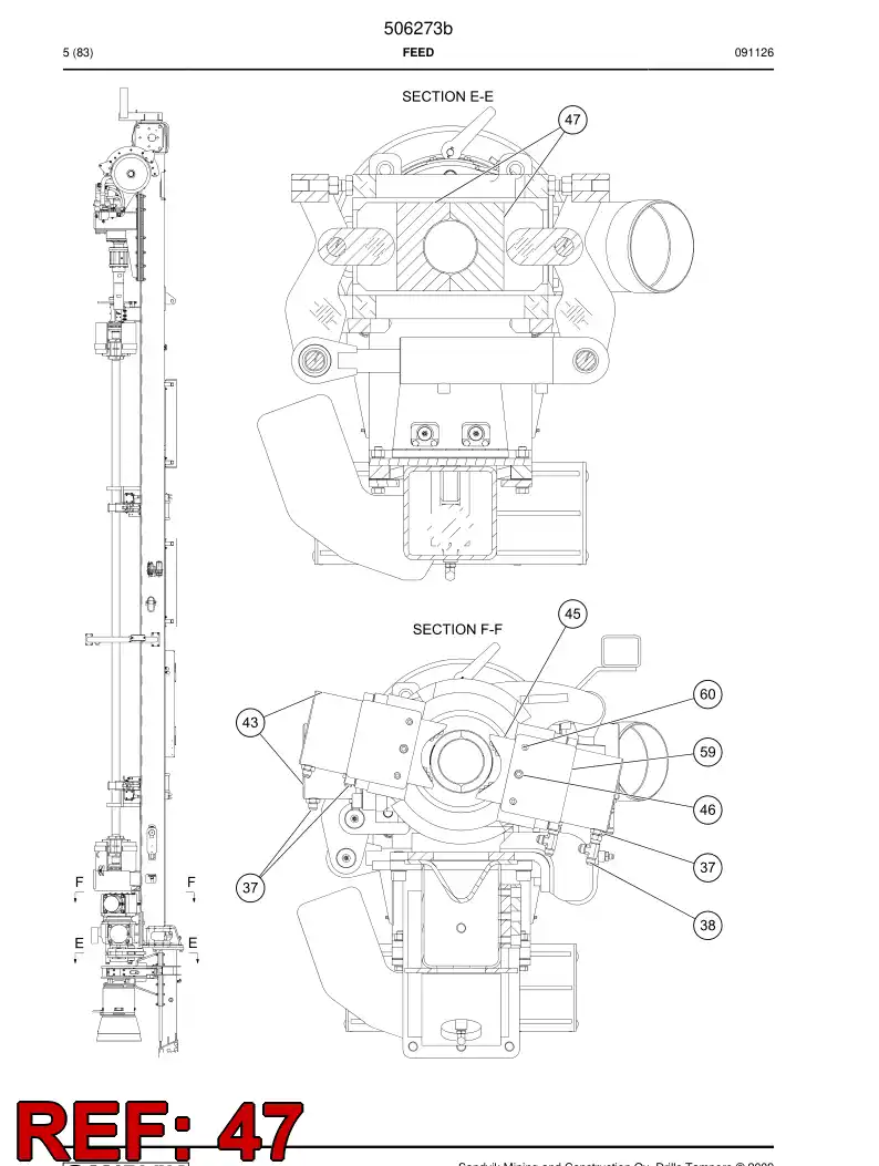 518648 518648 Jaw - Sandvik Technical Drawing