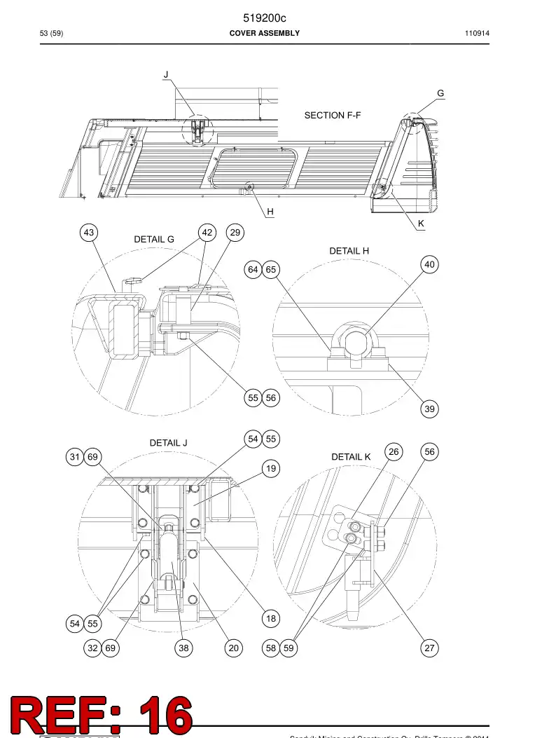 518680 518680 Plate - Sandvik Technical Drawing