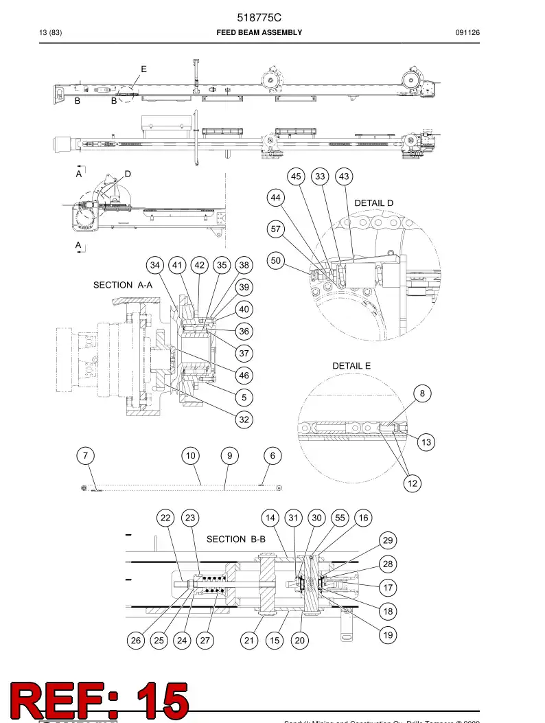 518711 518711 Plate - Sandvik Technical Drawing