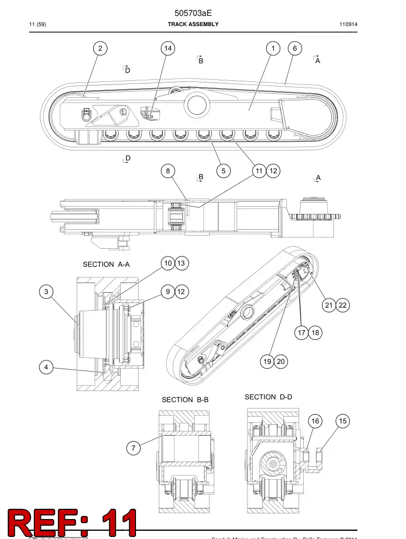519318 519318 Screw - Sandvik Technical Drawing