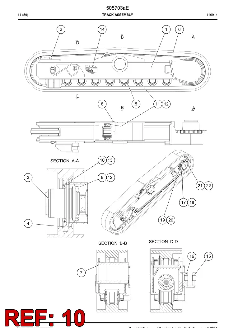 519319 519319 Screw - Sandvik Technical Drawing