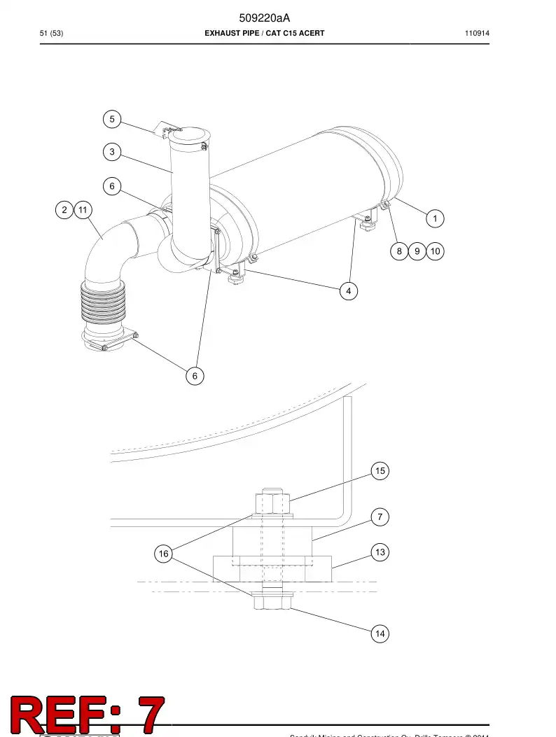 519958 519958 Bushing - Sandvik Technical Drawing