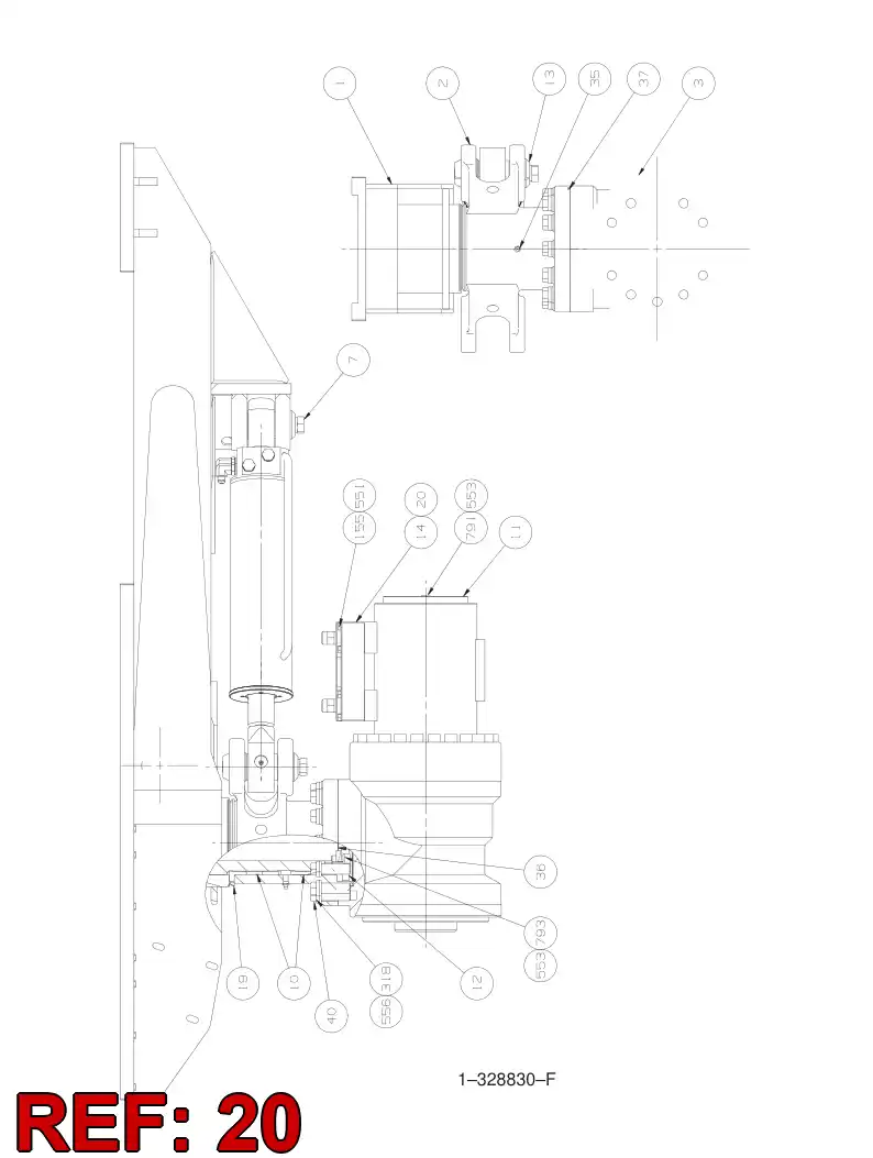 52204190 522 041 90 O-RING - Sandvik Technical Drawing