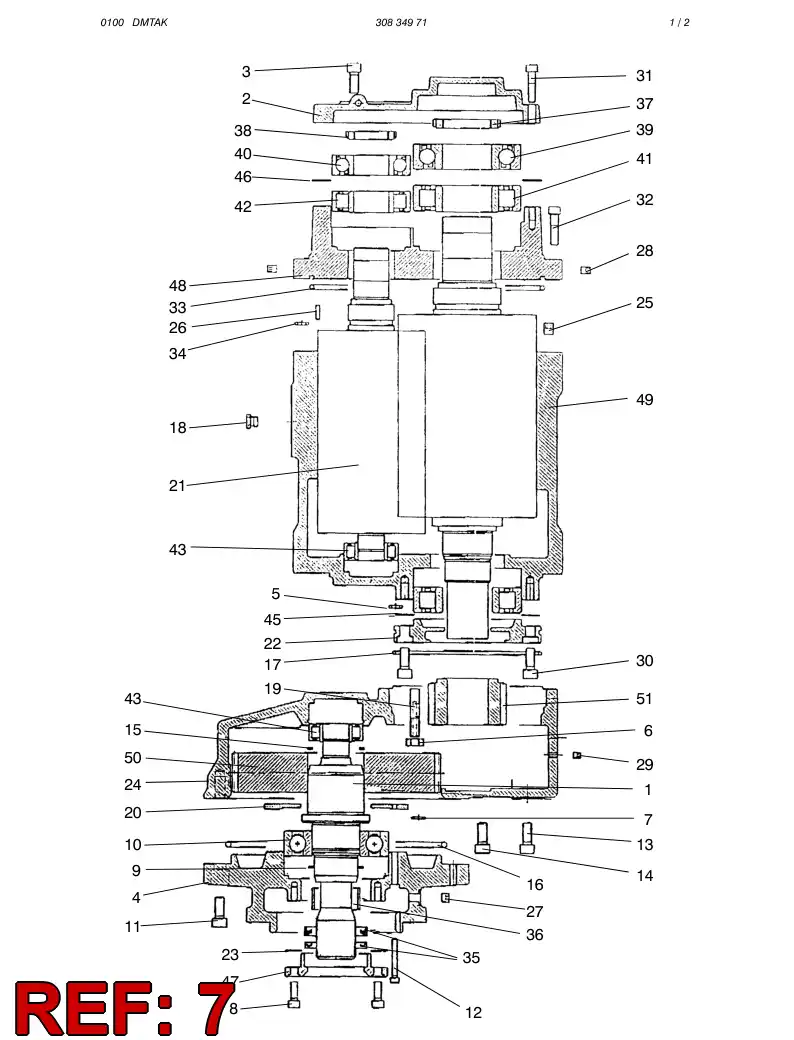 52204900 522 049 00 O-ring - Sandvik Technical Drawing